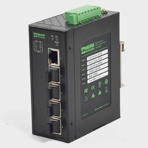 Murr Elektronik 5 Port Unmanaged Gigabit Switch TREE 58190 T