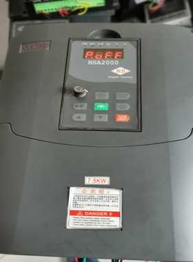 询价漂亮拆机件上海能士NSA2000系列变频器7.5wk380v
