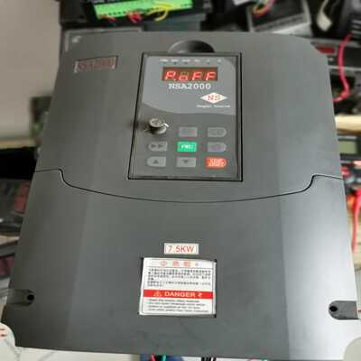 询价漂亮拆机件上海能士NSA2000系列变频器7.5wk380v