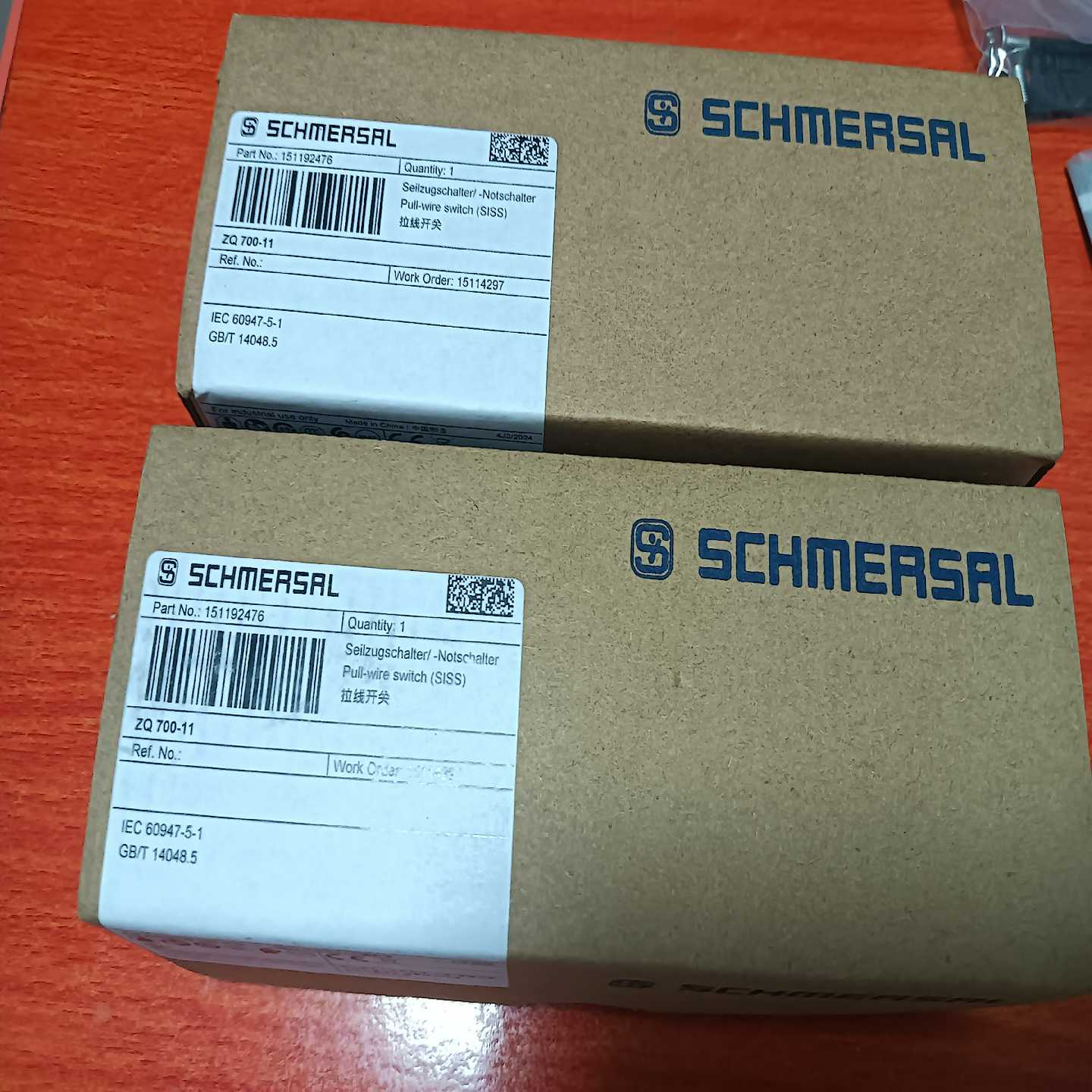 SCHMERSRL施迈赛ZQ700-11拉绳开关ZQ700询价