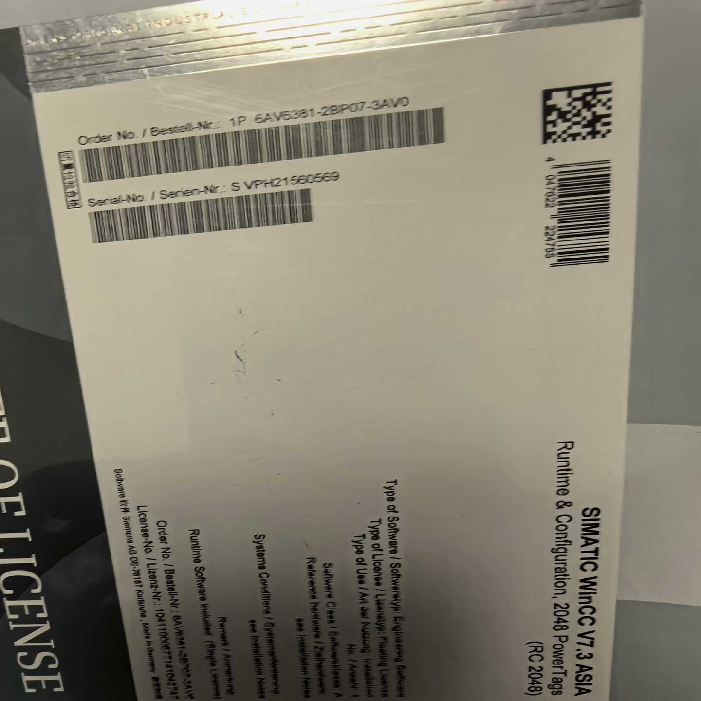 6AV6381-2BP07-3AV0未开封，询价