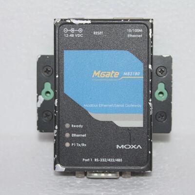 MOXA MGate MB3180 Standard SerialtoEthernet Modbus Gateway