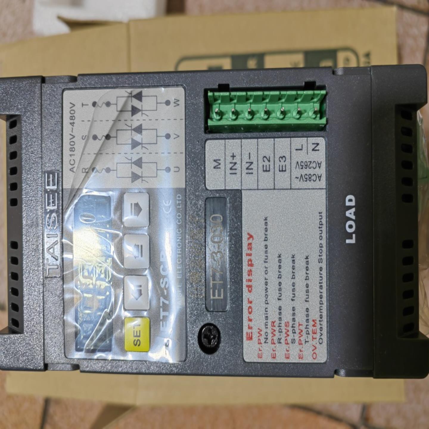 TAISEE台湾泰矽电力调整器 ET7 ET7-3 ET7-3-030 ET7-3-生产 SCR