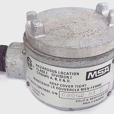 NEW MSA 462483 SENSING HEAD 4LEAD ALUMINUM W CROUSE HINDS EA