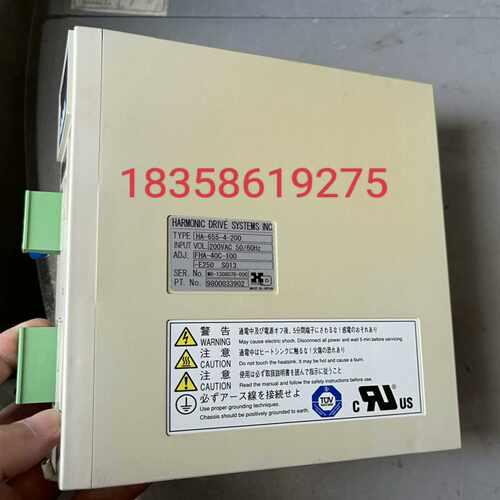 HD哈默纳科HA-655-4-200伺服驱动器，ADJ:F询价