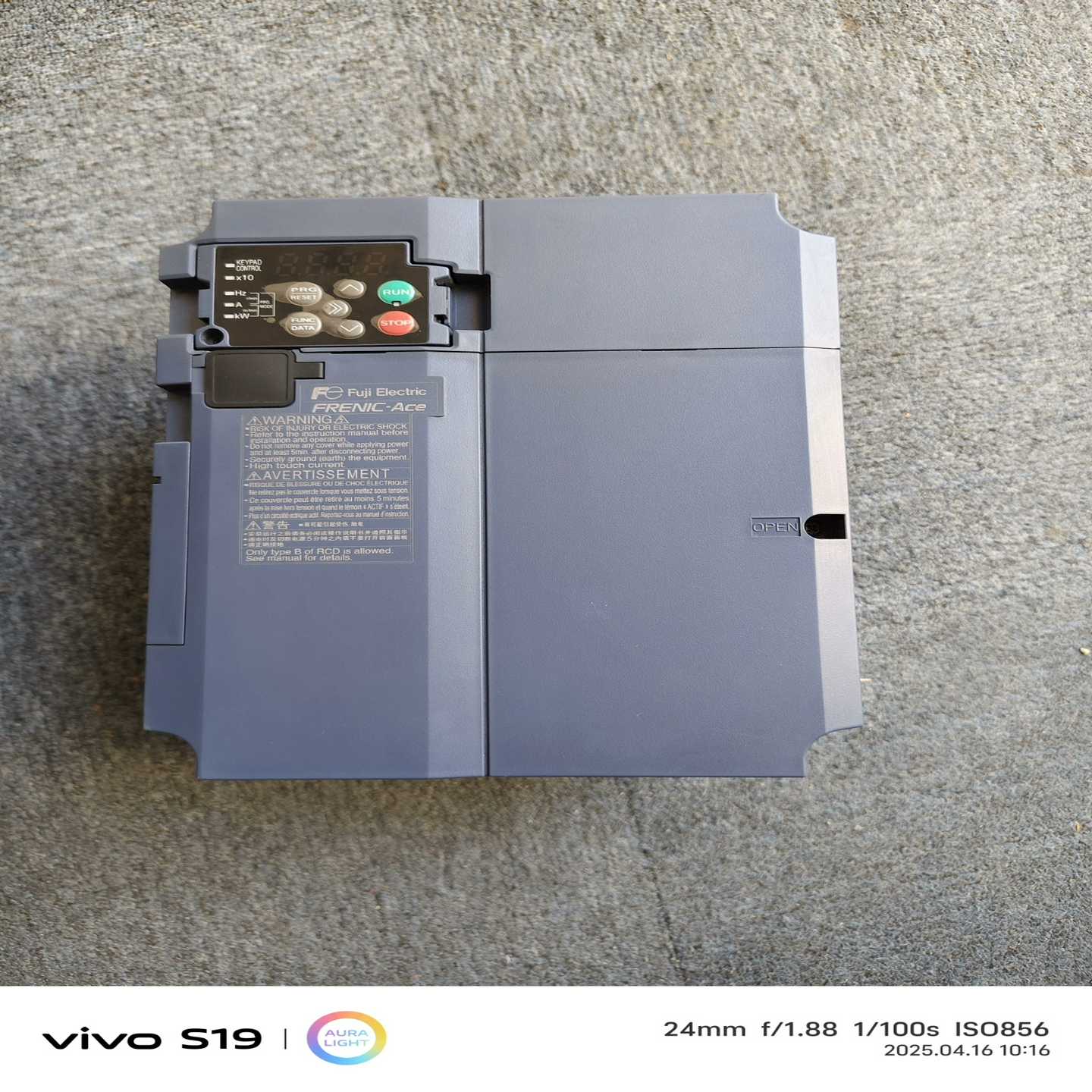 原装变频器FRN0029E2S-4C，功能，成色