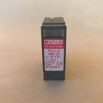 Phoenix Contact Plugtrab PT 2  1s48dcst Typ 3 Anstieg Schutz