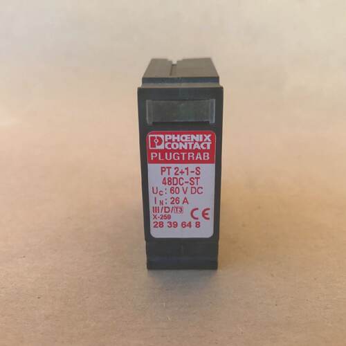 PHOENIX CONTACT PLUGTRAB PT 21S48DCST TYPE 3 SURGE PROTECTIO
