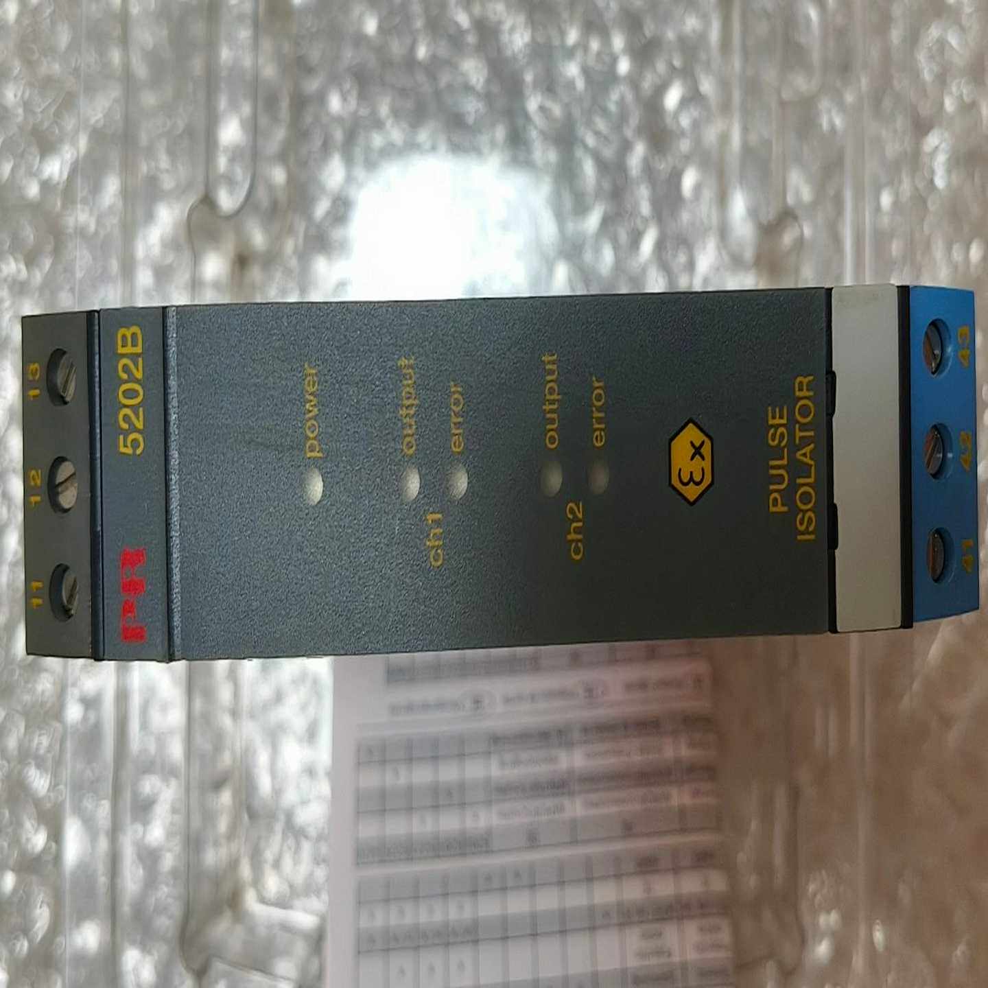 丹麦PR5202B隔离放大器，全新原装--议价商品