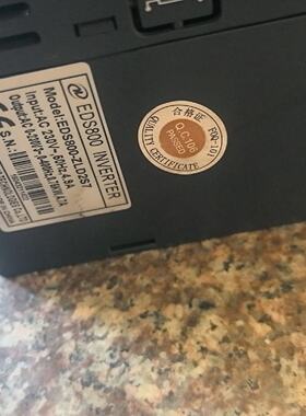 议价易能变频器EDS8000.75kw功能没问题成色议价