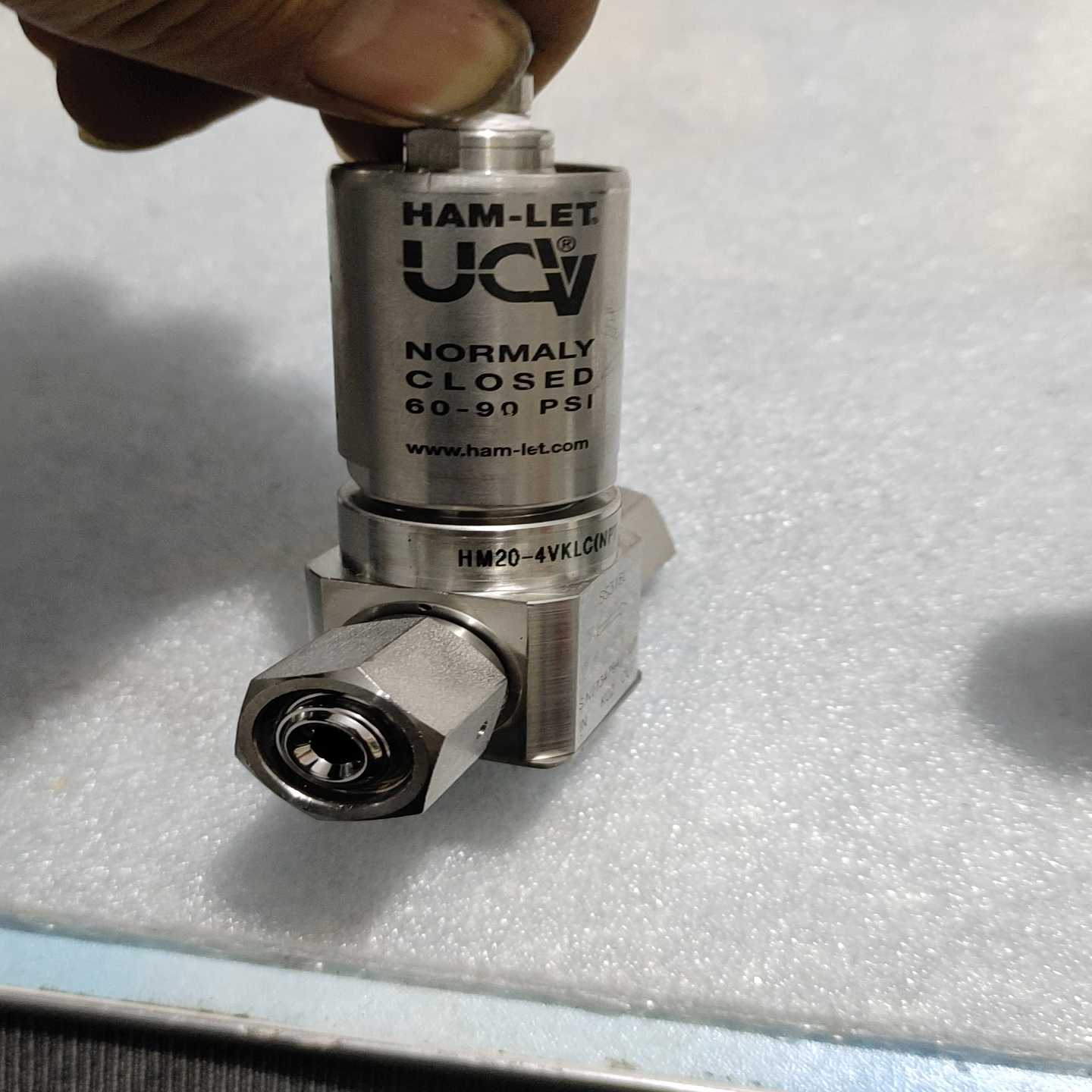 哈姆雷特Ham-letUCV气动隔膜阀，型号HM20-4V--议价商品