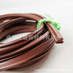 氟胶条T型密封条耐高温耐溶剂耐酸碱耐辐射耐压电机柜密封条