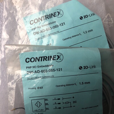 【询价】Contrinex接近开关DW-AD-603-065-121
