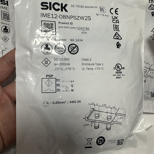 询价-SICK接近开关1040782IME1208NPSZW2