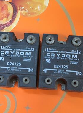 CRYDOMD24125固态继电器240V125A原--议价商品