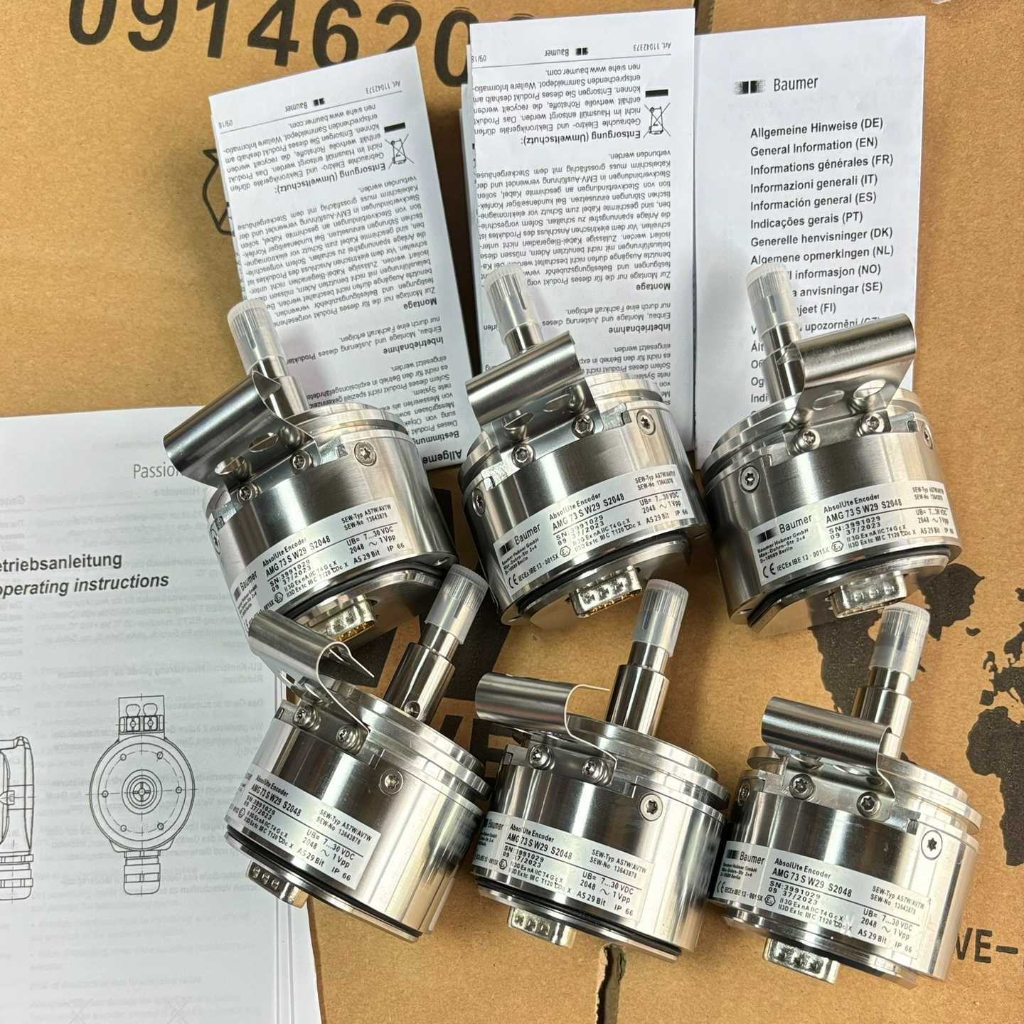 【议价】德国SEW编码器AS7W堡盟AMG73SW29S20