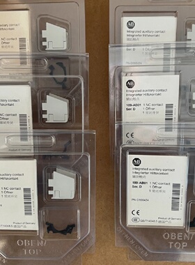 LOT OF 6 NEW  ALLEN BRADLEY 189AB01  INTEGRATED AUX NC CONTA