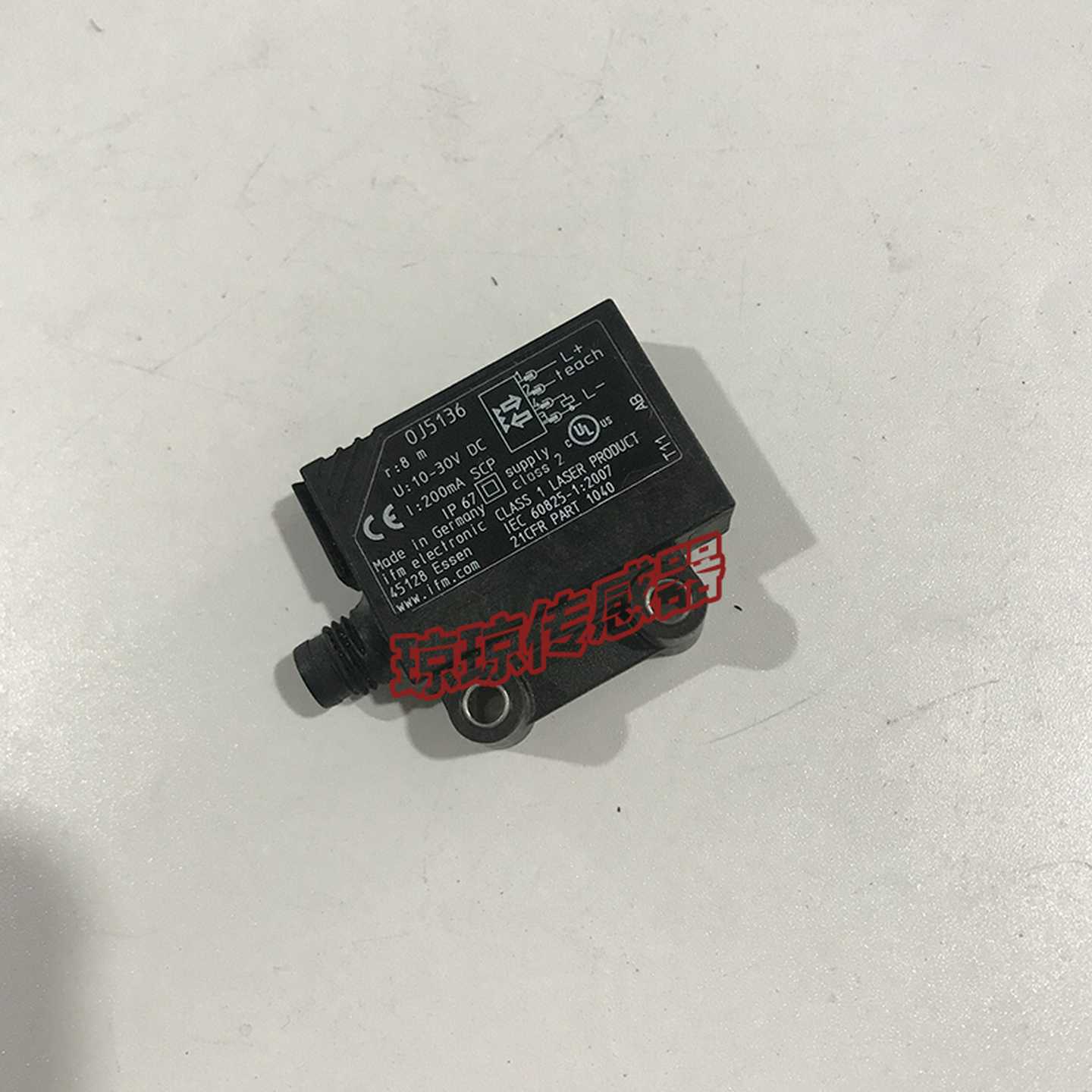 德国IFM易福门OJ5136激光镜面反射光电传感器现货