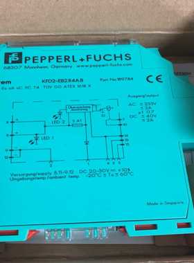 【议价】KFD2-EB2.R4A.B，PF安全栅电源189784适用