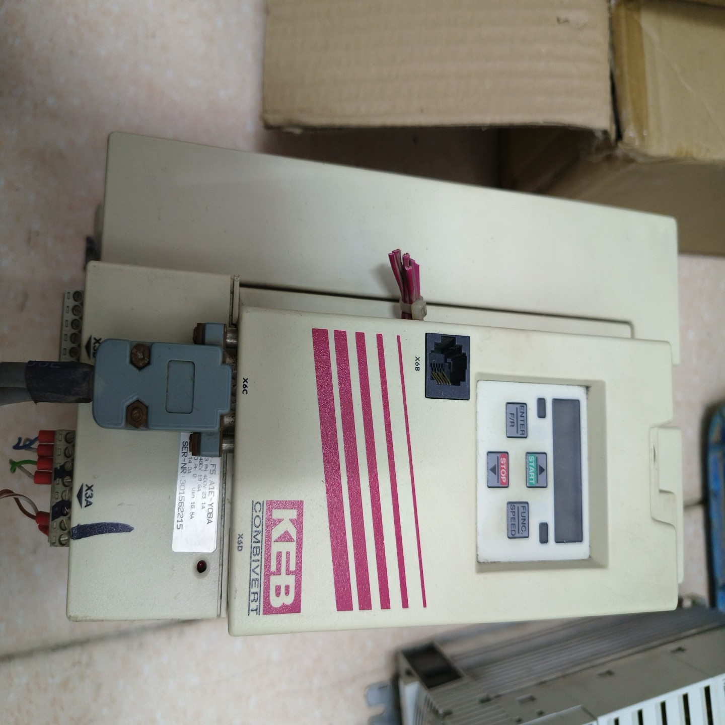 德国KEB科比F5变频器14F5M1E-Y0BA，7.5K--议价商品