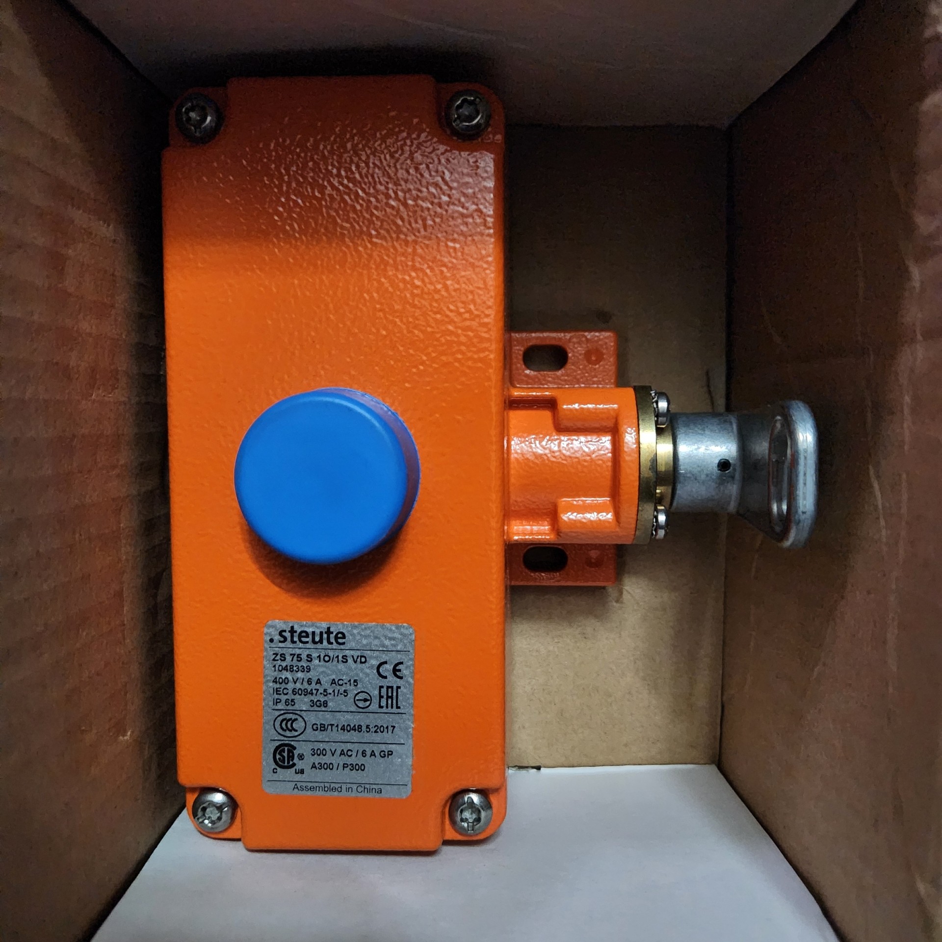 Steute拉线开关ZS75S10/1S询价