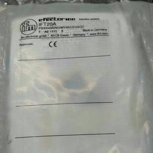 议价IFT20A IFT257 IFT205接近开关 德国IFM易福门假一罚十 询价