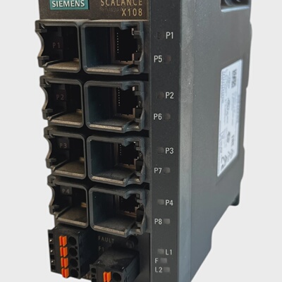 SiemensSCALANCEX1086GK51080BA002AA3不可控制非托管的IE交换机