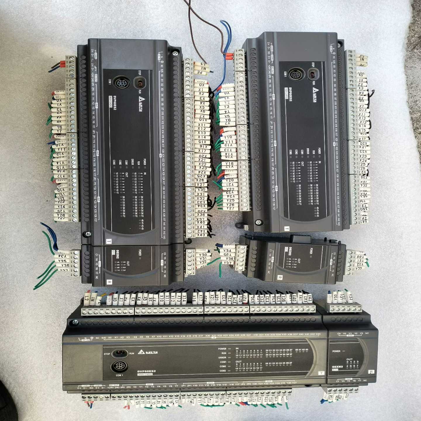 台达PLC DVP60ES200T，DVP08XN211R，~询价
