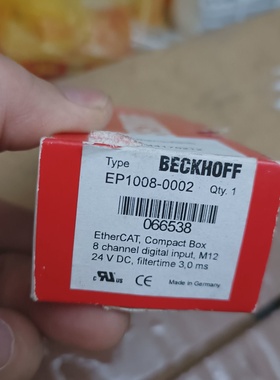 全新倍福模块EP10080002原装正品数1只拆封了-议价