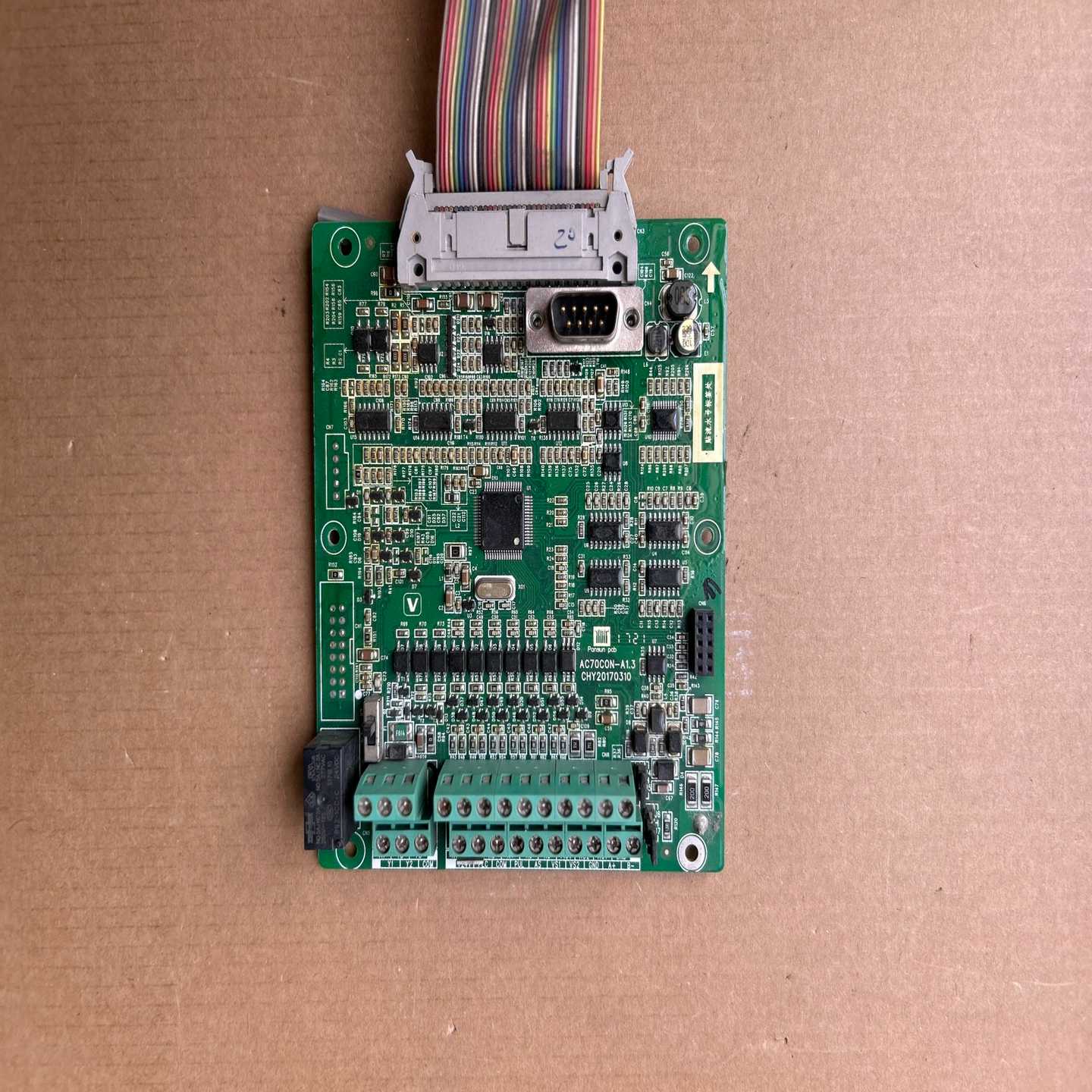 咨询-伟创AC70-T3-7R5G/011P变频器主板CPU板AC