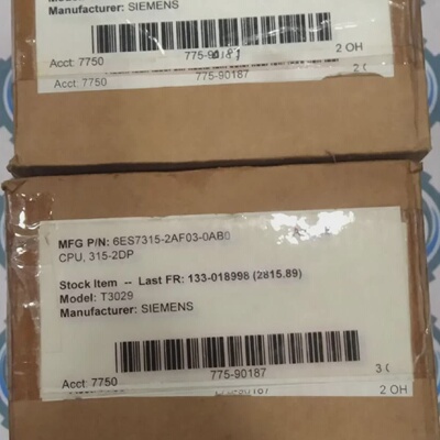 6ES7 3152AF030AB0 SIEMENS Neuf Simatic CPU PLC SCELL