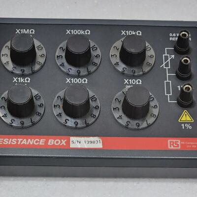 Caja De Resistencia Decadal RS 211159 CROPICO RM6N 10 A 10M