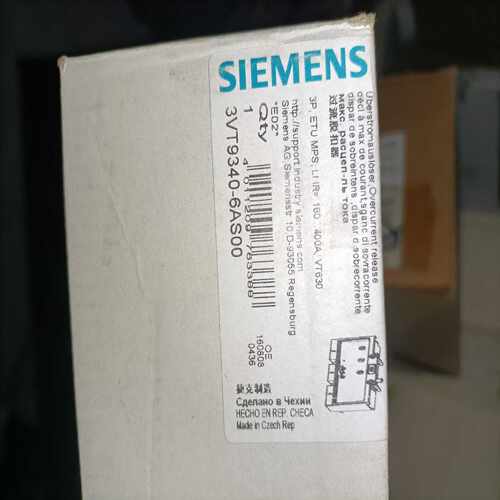 塑壳断路器3VT9340-6AS00~询价