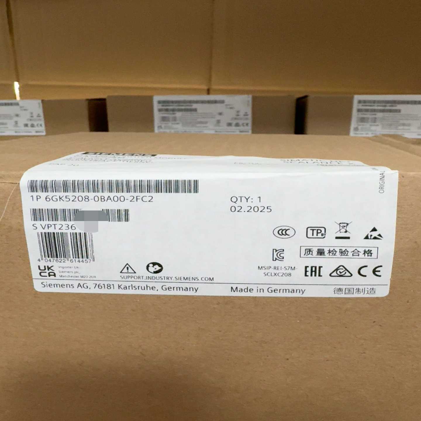 PLC6GK5208-0BA00-2FC2未拆封~询价