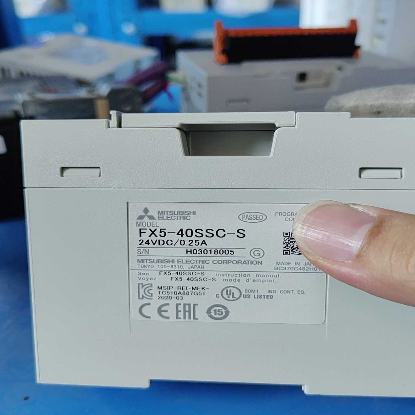 三菱FX5-40SSC-S原装拆机！非常新！功能正常！24V--议价商品
