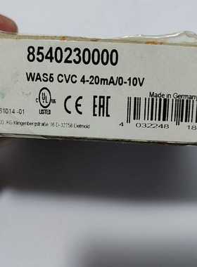 【议价】魏德米勒转换模块，型号：WAS5CVC4-2适用