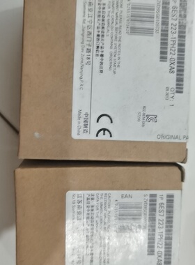 西门子6ES72231PH220XA8全新已拆封议价来-议价