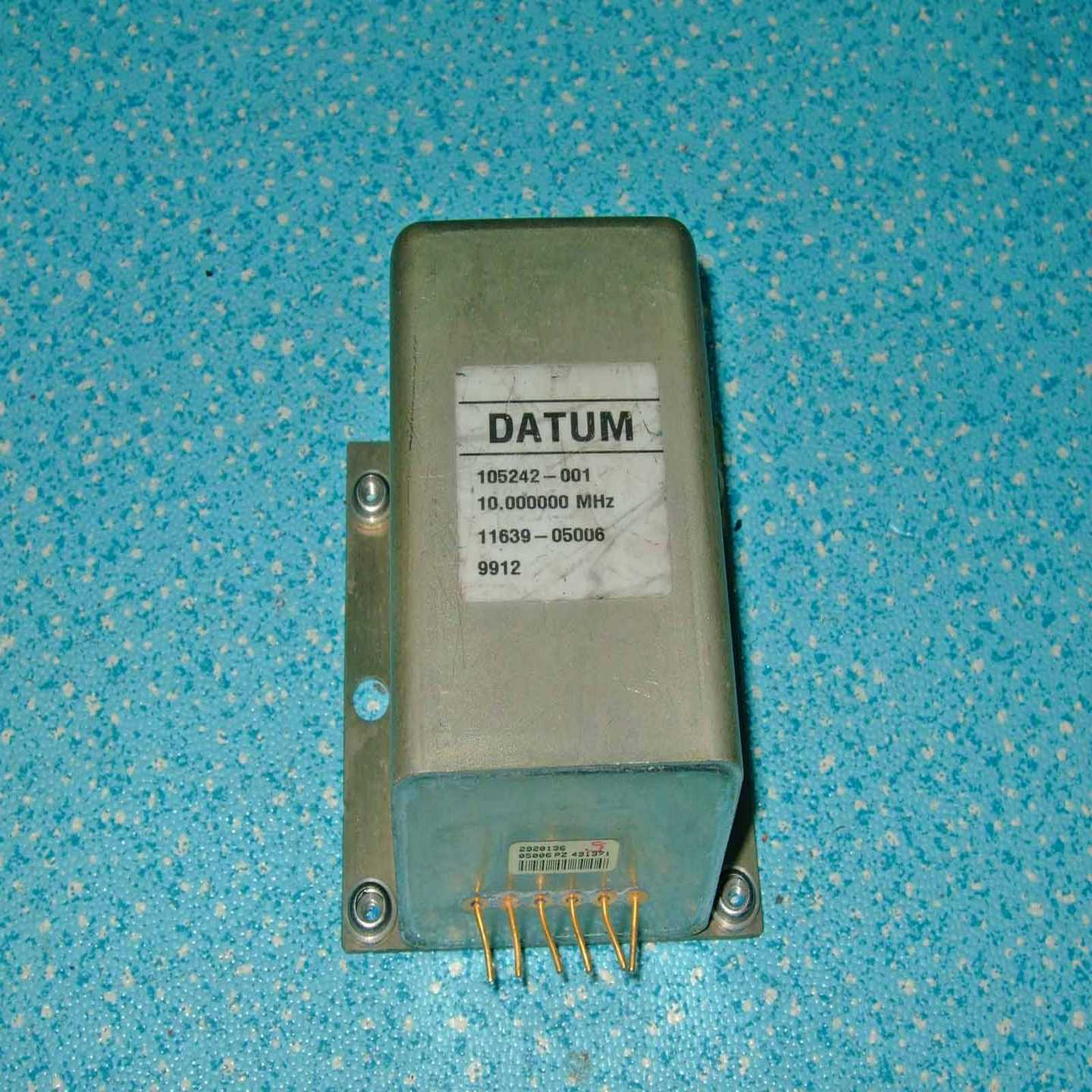 DATUM10MHz恒温晶振OCXO，功能正常，运费德邦-议价