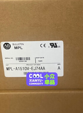 AB罗克韦尔伺服电机MPLB1510VEJ74AA