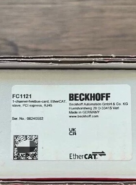 询价-BECKHOFF倍福FC1121网卡模块