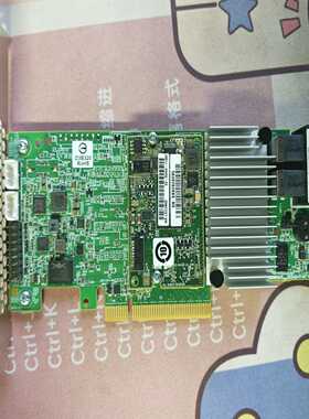 LSI 9361-8i RAID阵列卡，1G缓存，支持SAS