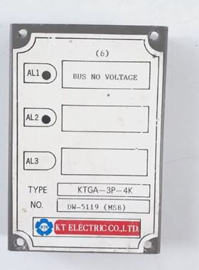 Kt Electric KTGA3P4K Group Annunciator 6