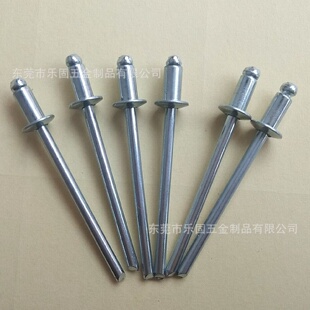 工厂直供开口型圆头全铁抽芯铆钉铁抽芯拉钉碳钢拉铆钉3.2