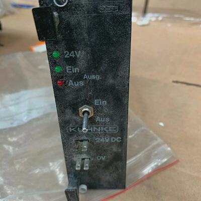KUHNKE Power Supply 653.485.02 24VD Plc Module