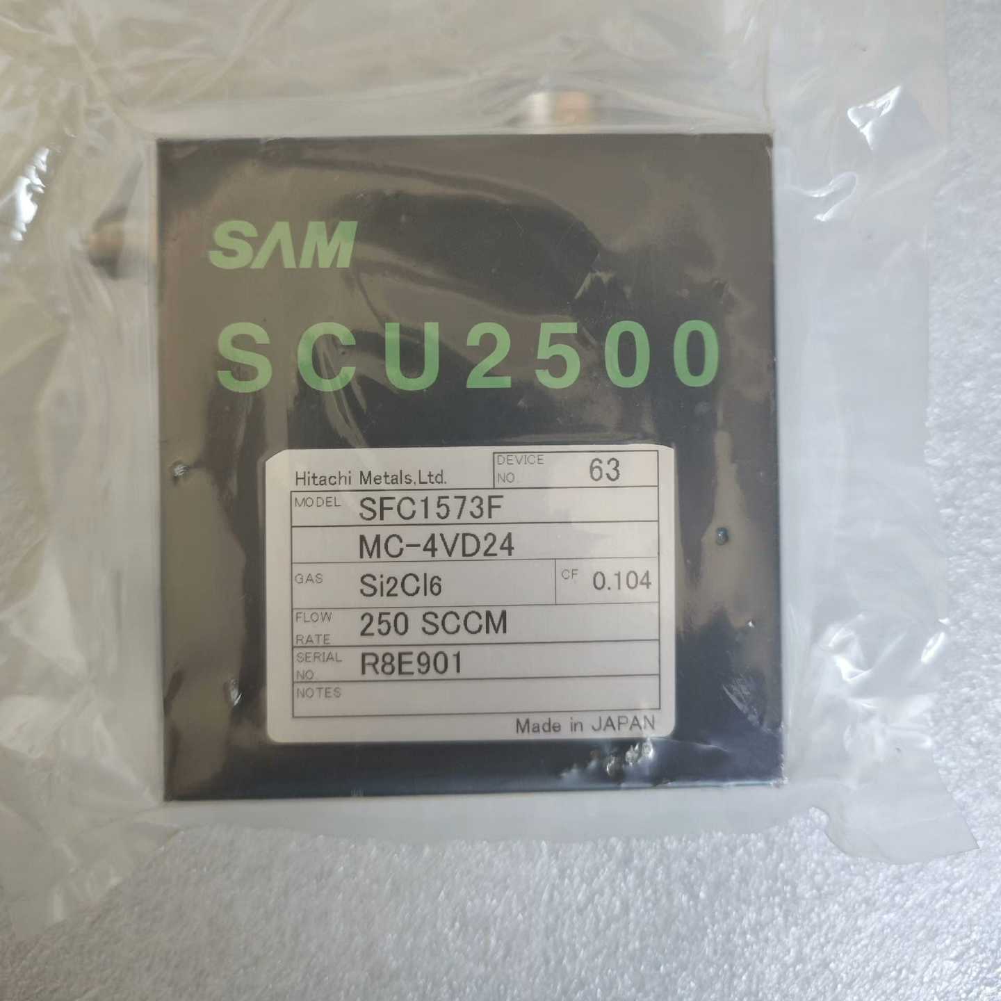 全新SAMHITACHI质量流量计SFC1572F，型号M-议价