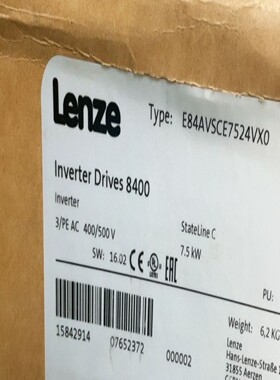 售前询价伦茨变频器E84AVSCE7524VX0 State lineC 75KW 400