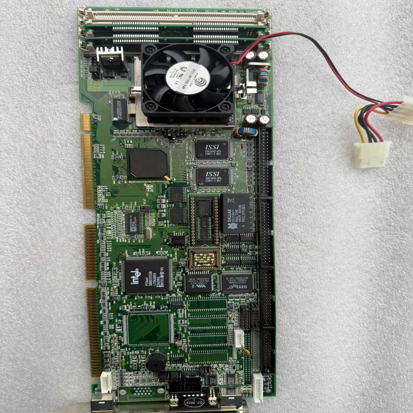 【请询价】台湾工控机设备主板 NEAT-580 送CPU 内存 风