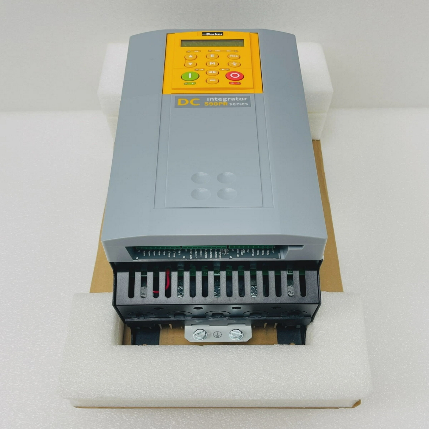 开箱-PARKER590PR-53316520-P00-U4直流电机速度控制器DC590