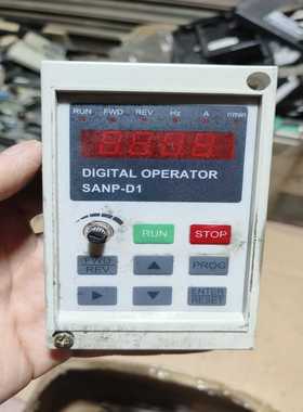 三品变频器面板SANP-D1图片实物拍摄-议价