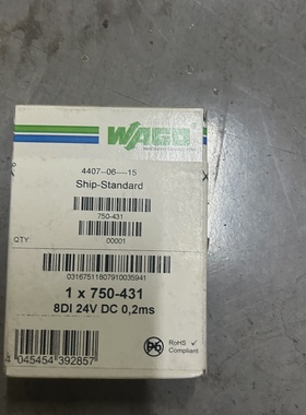 wago750431全新未拆封-议价
